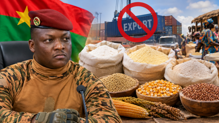 Le Burkina Faso sous le scalpel des restrictions commerciales : l&rsquo;interdiction d&rsquo;exportation des farines décryptée