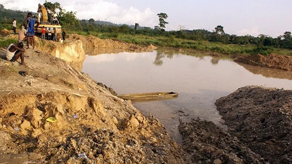 Forces de sécurité en opération contre l'orpaillage illégal en Côte d'Ivoire